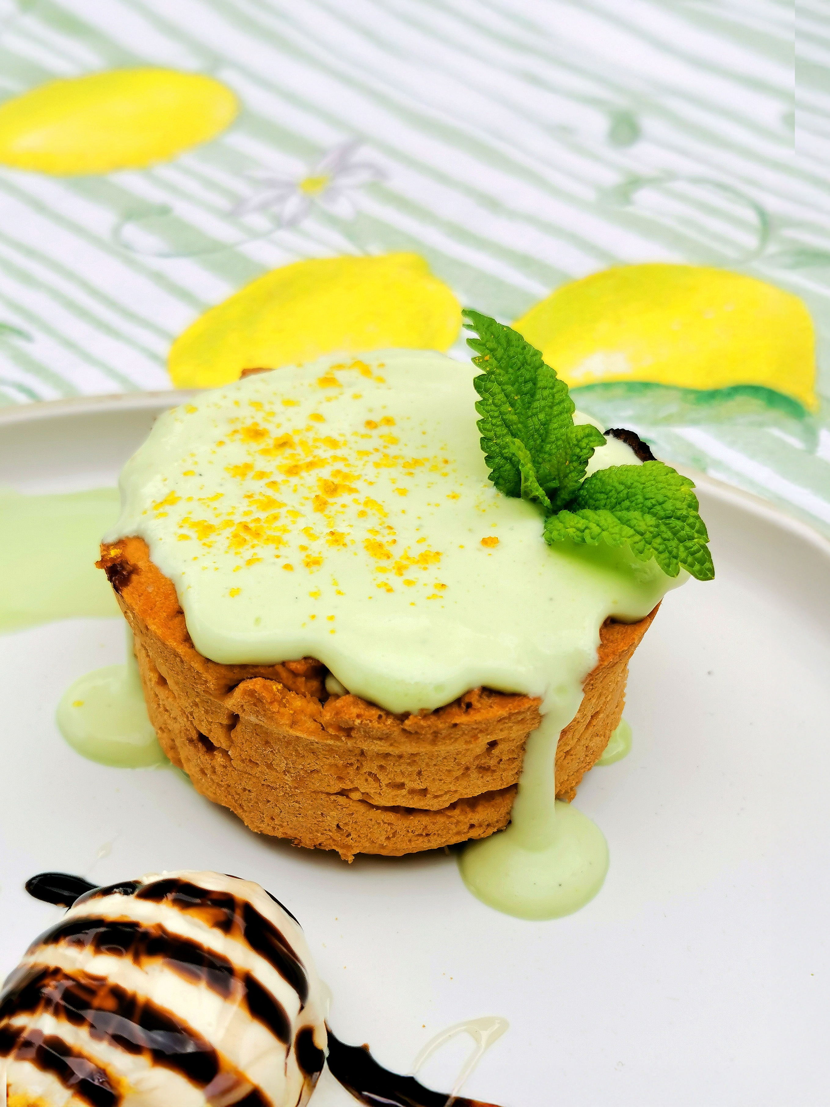 fotografija enega obroka sladkega